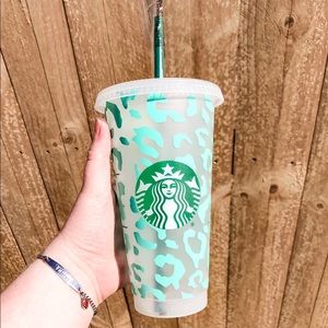Leopard starbucks cup